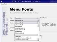 KDE DVD Authoring Wizard 1.4.3