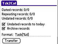 Tsk2Cal (Tasks to Calendar) 0.0.1